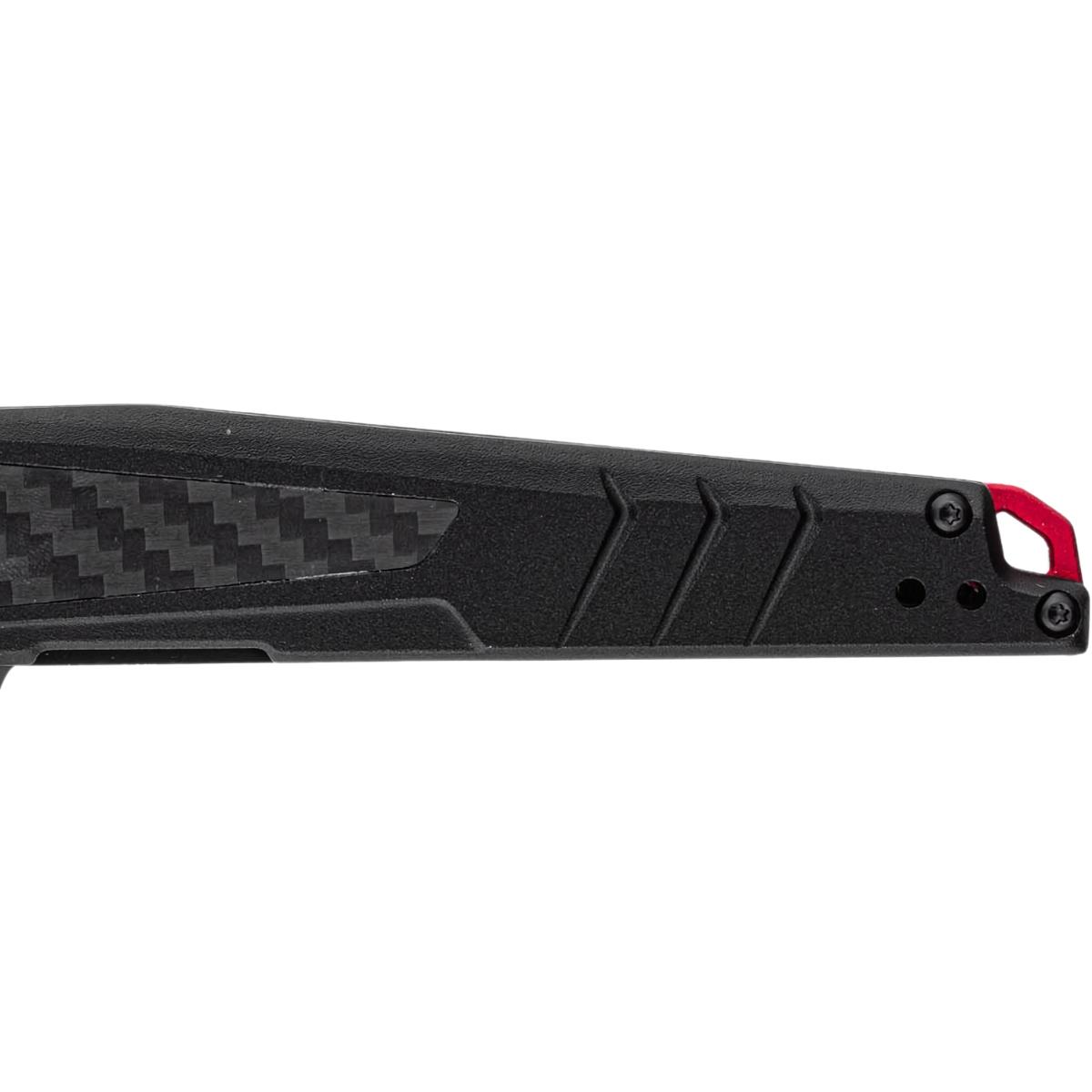 real avid noz skladany edc rav 5 aluminium wlokno weglowe czarny avrav5