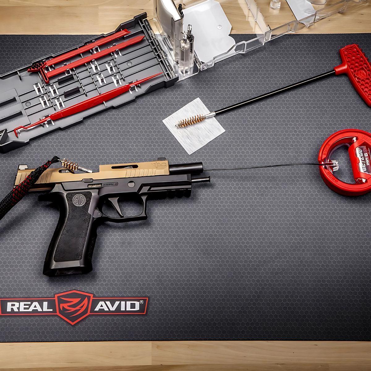 real avid zestaw do czyszczenia broni gun boss multi kit 357 38 9mm avgbmk9mm