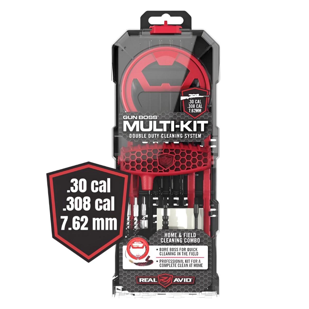 real avid zestaw do czyszczenia broni gun boss multi kit 30 308 7 62mm avgbmk308