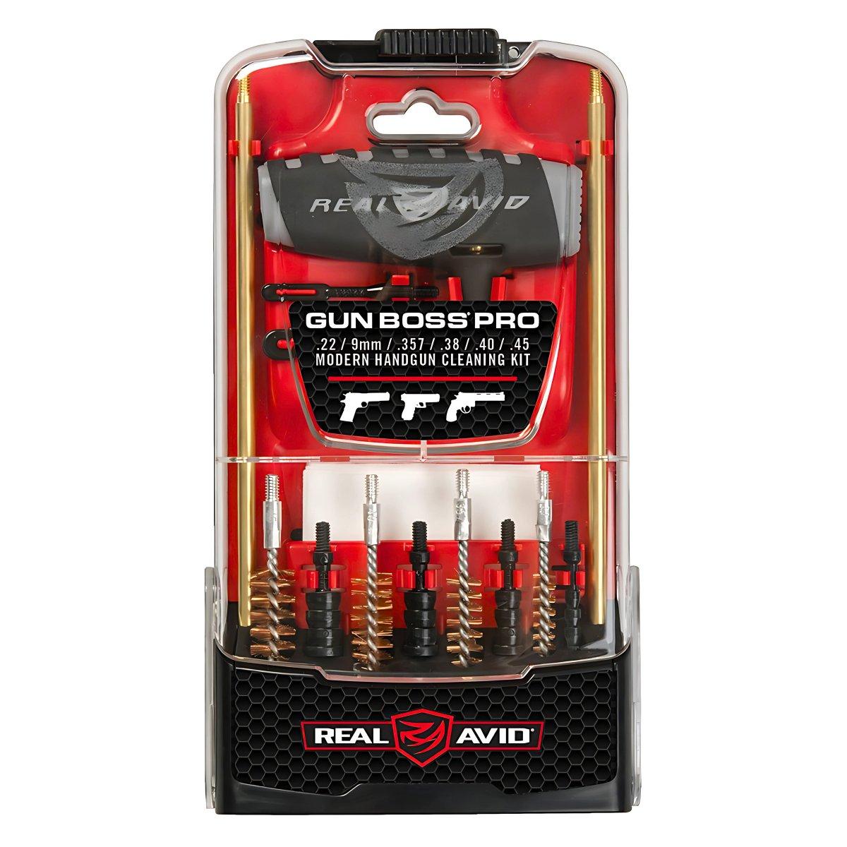 real avid zestaw do czyszczenia broni krotkiej handgun cleaning kit avgbpro p
