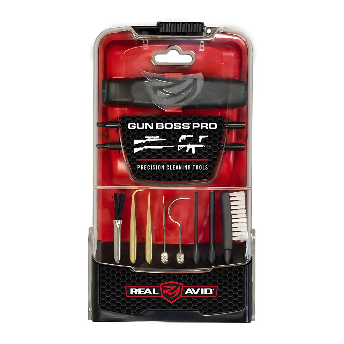 real avid zestaw do czyszczenia broni gun boss pro precision cleaning tools avgbpropct