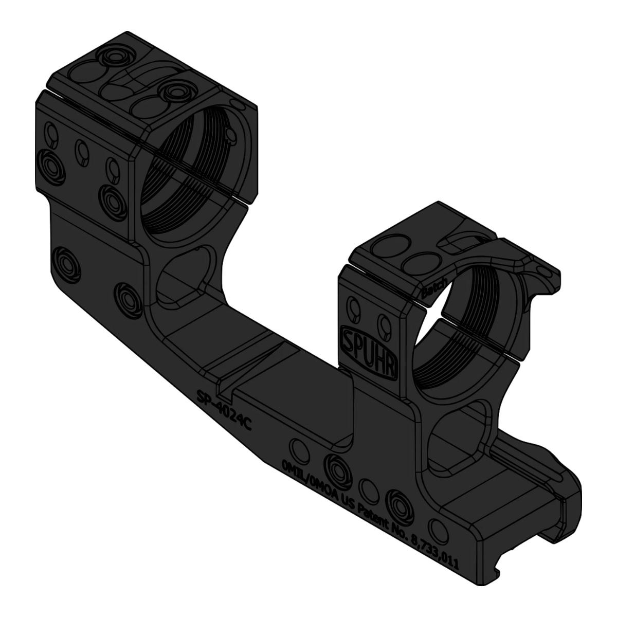 spuhr montaz pod optyke 34mm 0 moa sp 4024c