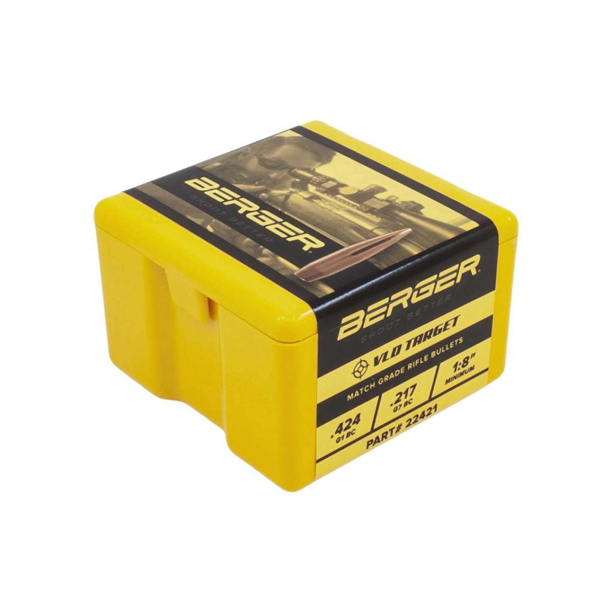 berger pociski 22 vld target 75gr nr 22421 100szt