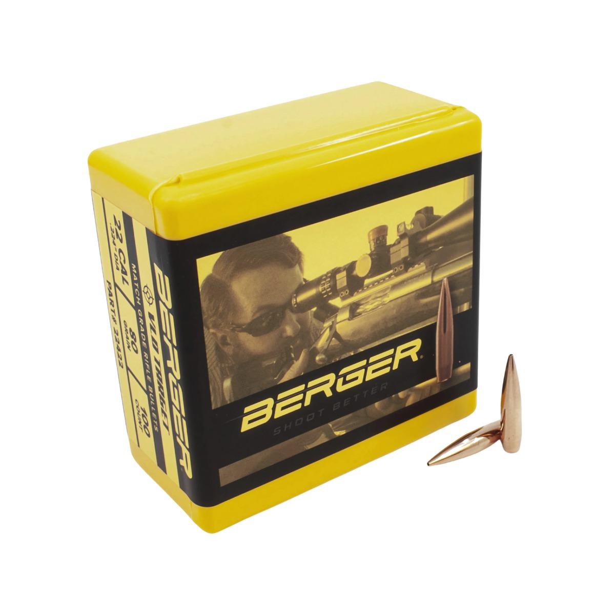 berger pociski 22 vld target 80gr nr 22422 100szt