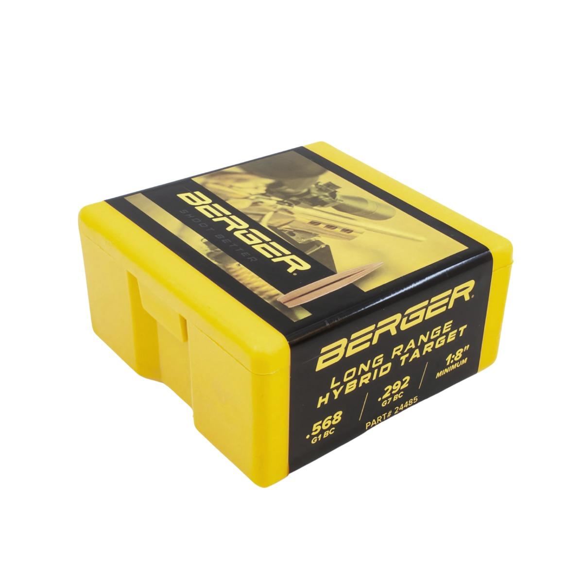 berger pociski 6mm long range hybrid target 109gr nr 24485 100szt