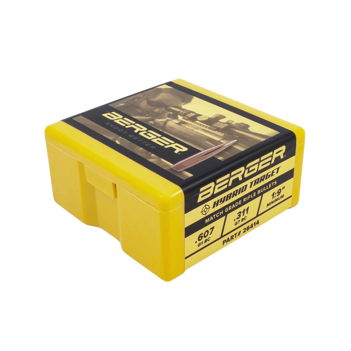 berger pociski 6 5mm hybrid target 140gr nr 26414 100szt
