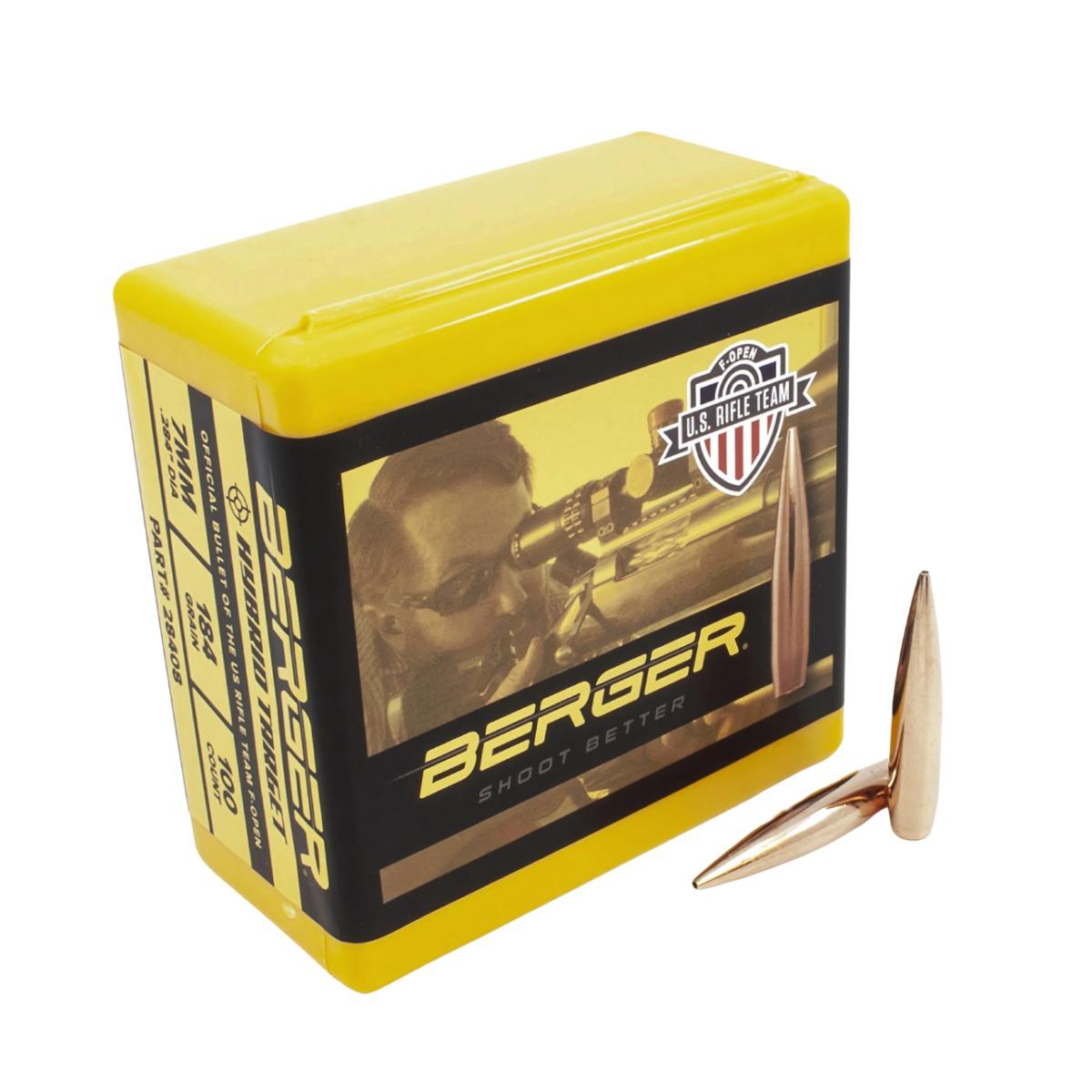 berger pociski 7mm f open hybrid target 184gr nr 28408 100 szt