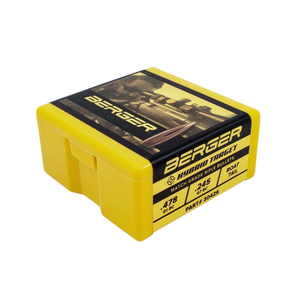 berger pociski 30 hybrid target 155gr nr 30426 100szt