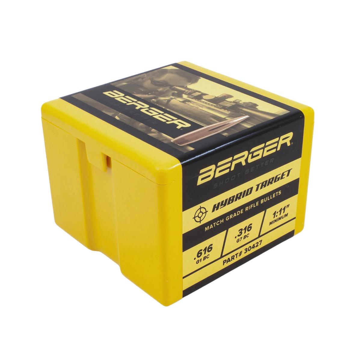 berger pociski 30 hybrid target 200gr nr 30427 100szt