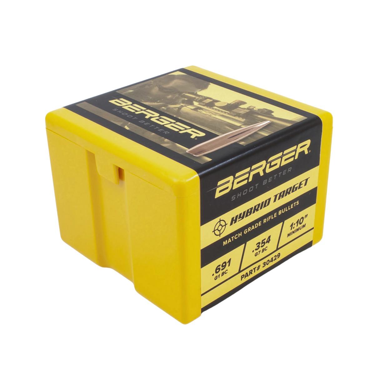 berger pociski 30 hybrid target 230gr nr 30430 100 szt