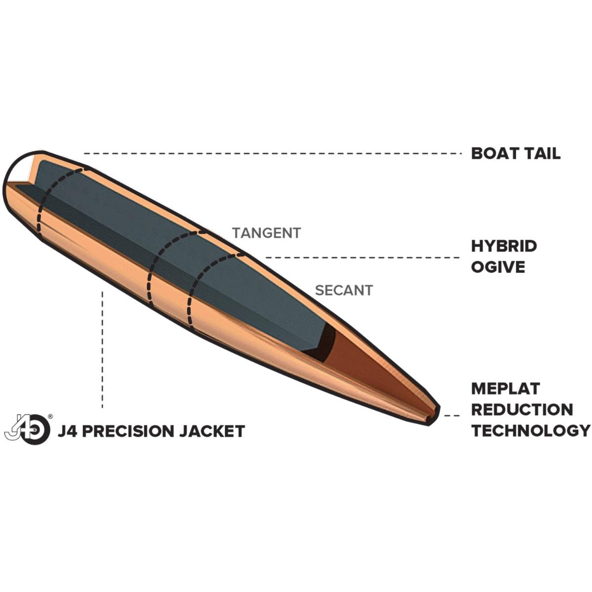 berger pociski 30 long range hybrid target 208gr nr 30485 100szt