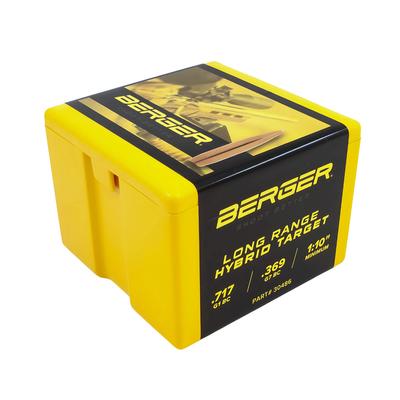 berger pociski 30 long range hybrid target 220gr nr 30486 100szt