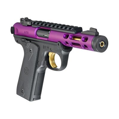 ruger mark iv 22 45 lite purple gold 43931