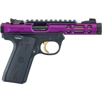 ruger mark iv 22 45 lite purple gold 43931