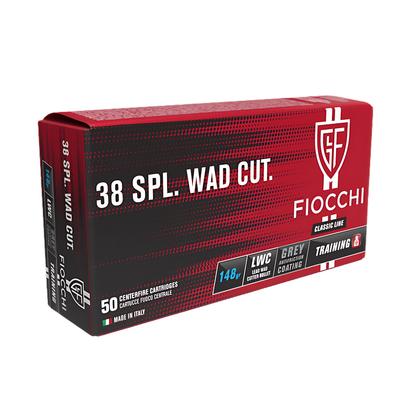 Fiocchi .38 Spec. 148gr LWC