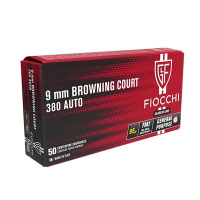 Fiocchi.380 ACP 6,03g FMJ