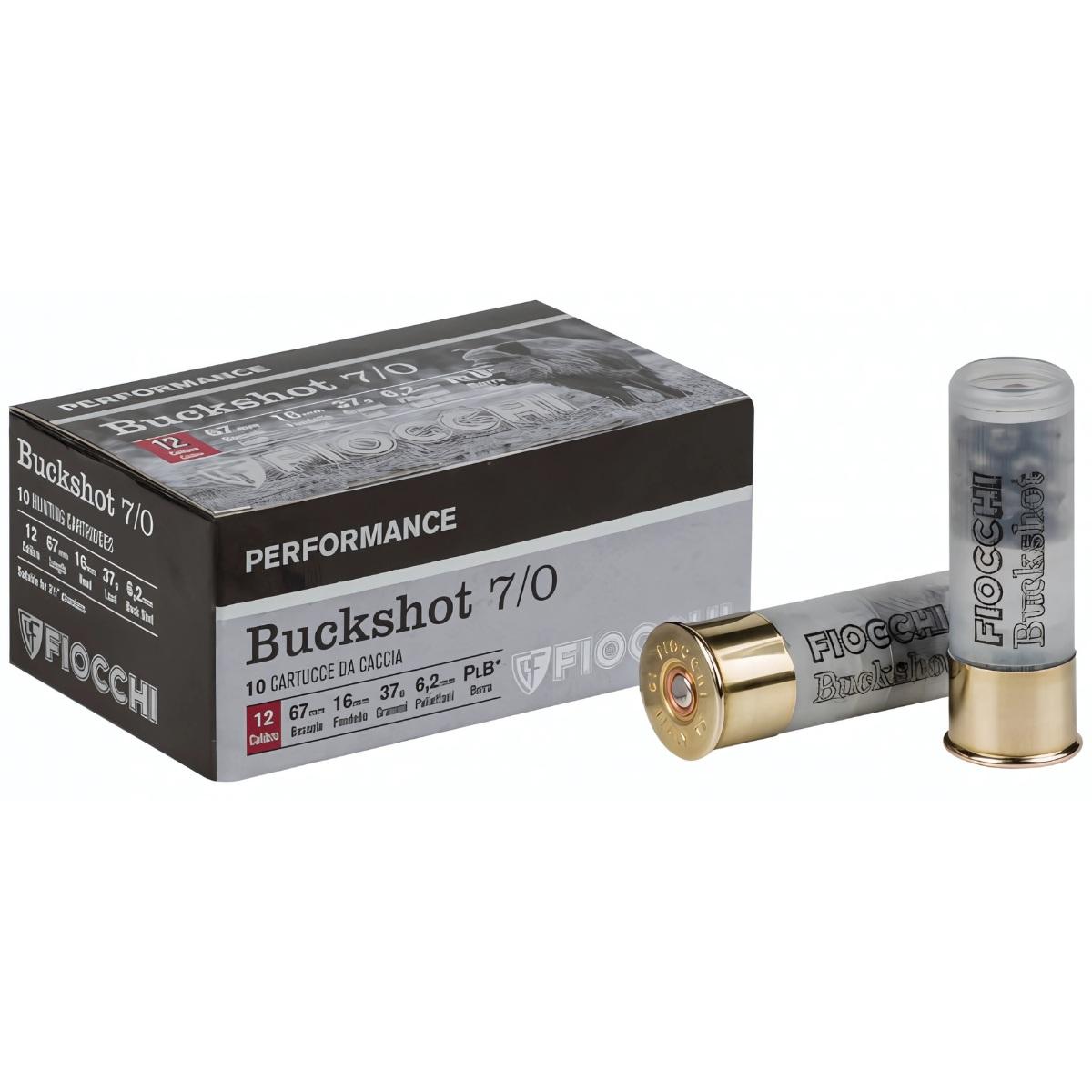 fiocchi buckshot 12 67 37g 7 0