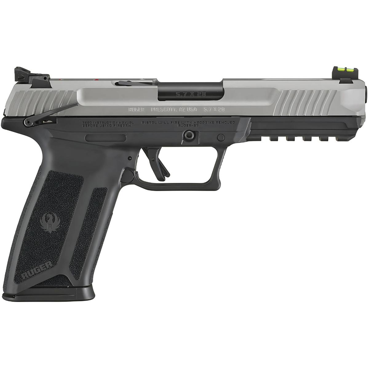 ruger 5 7 silver 16408