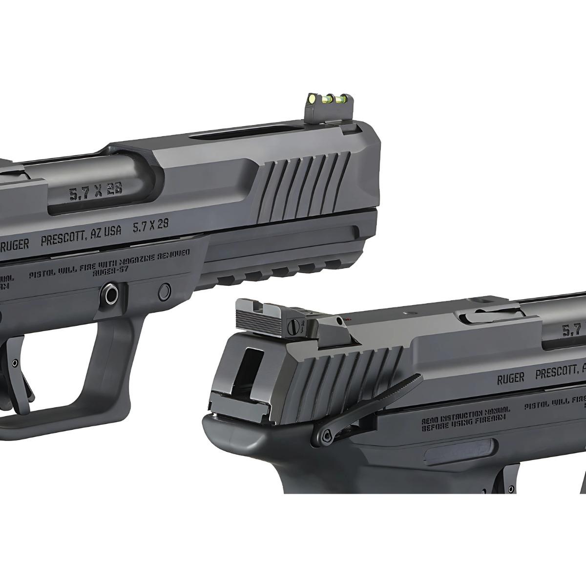 ruger 5 7 silver 16408