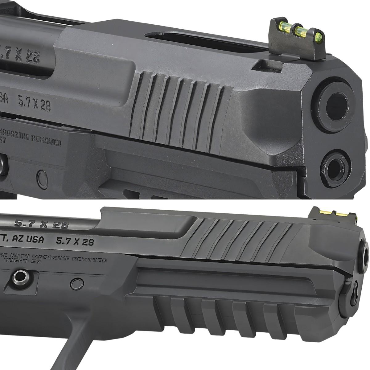 ruger 5 7 silver 16408