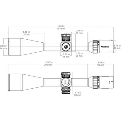 vector optics luneta celownicza continental x8 6 48x56t sfp ed mil 30 mm scol tm52