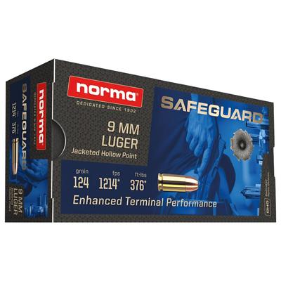 Norma 9x19 8g JHP
