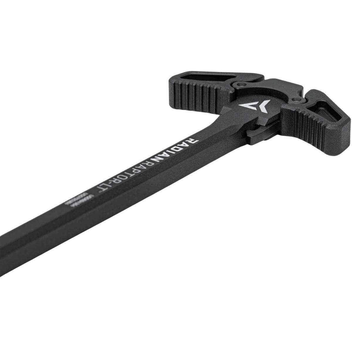 radian weapons lekka obustronna dzwignia przeladowania ar10 radian raptor lt czarna r0151