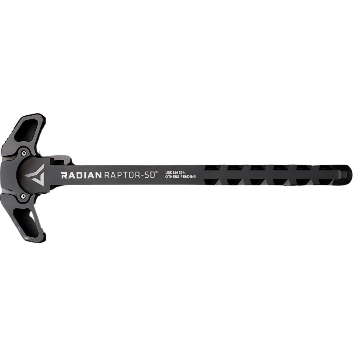 radian weapons obustronna wentylowana dzwignia przeladowania ar 10 radian raptor sd czarna r0012