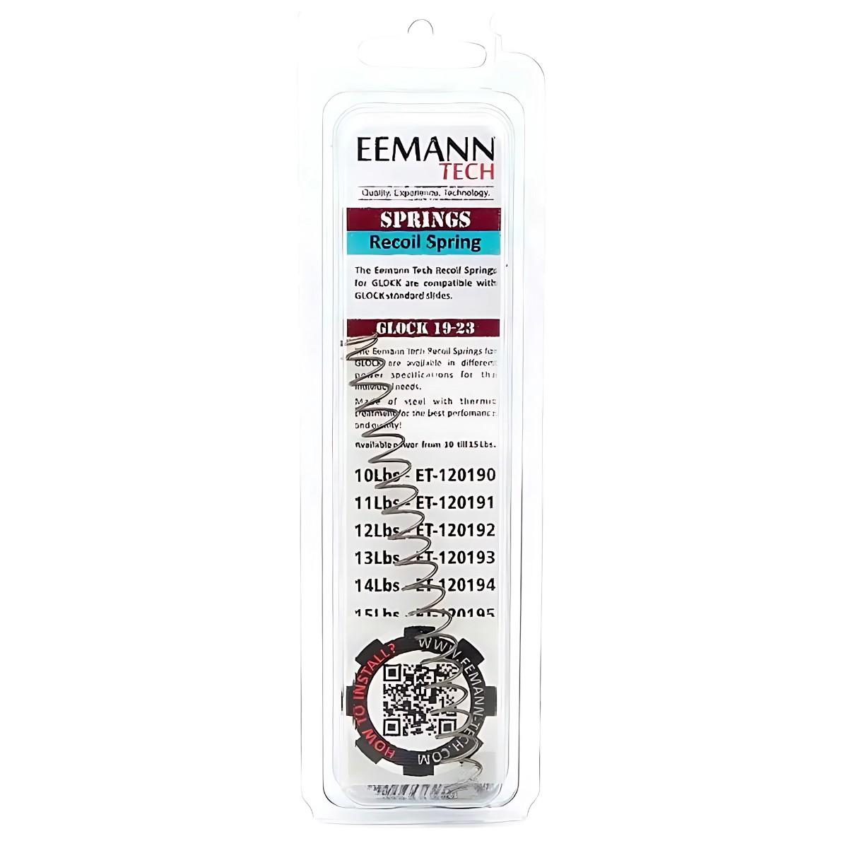 eemann tech sprezyna powrotna glock 19 23 gen 3 4 5 10lb et 120190