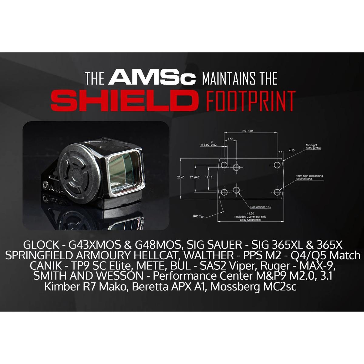 shield sights kolimator ams advanced mini sight compact 4moa