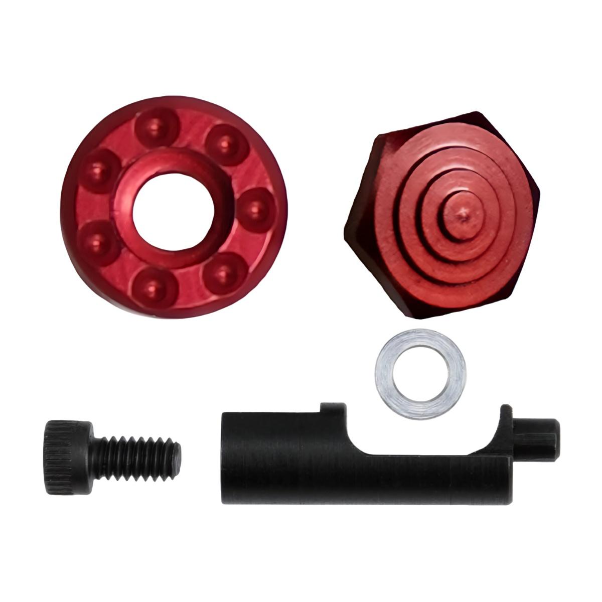 tandemkross powiekszony zwalniacz magazynka titan ruger mark iii iv czerwony tk24n0249red1