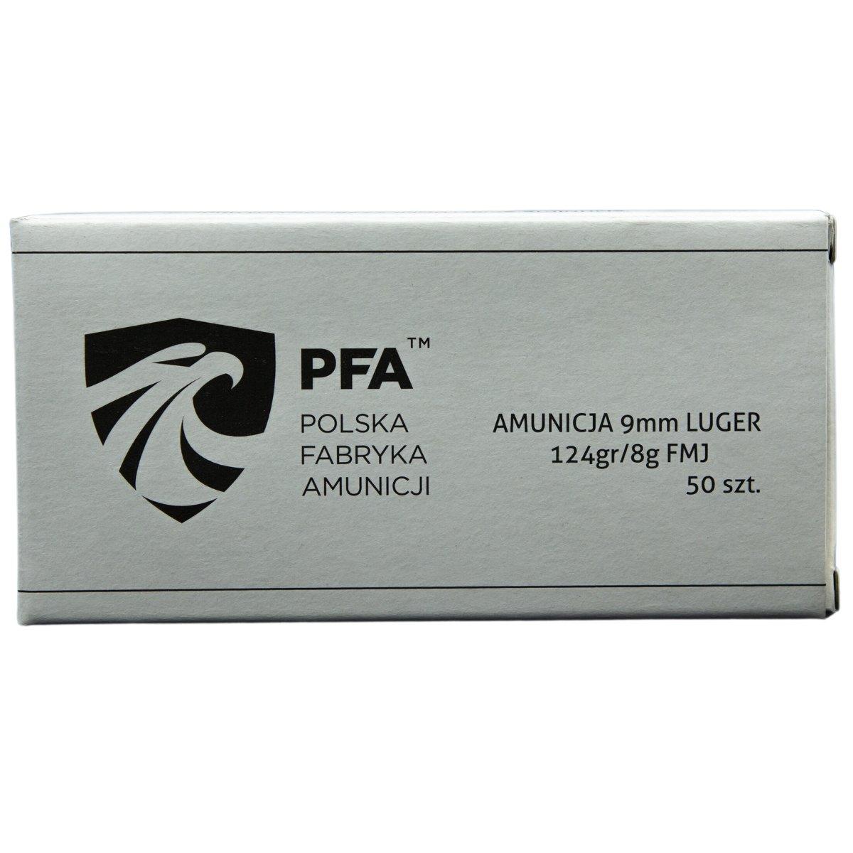 pfa nowa 9x19 8g fmj 50 szt