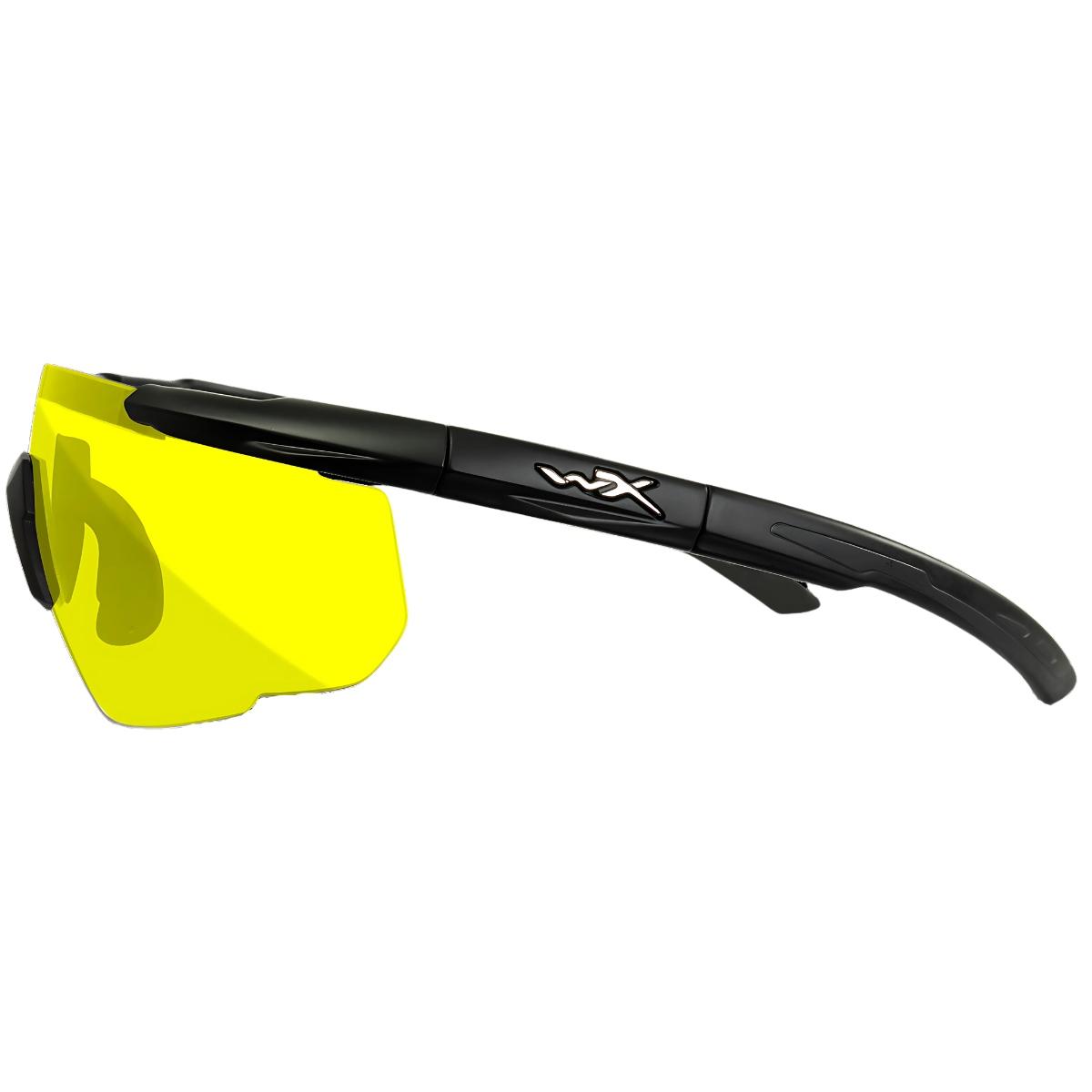 wileyx okulary ochronne saber advanced wizjer yellow oprawki matte black