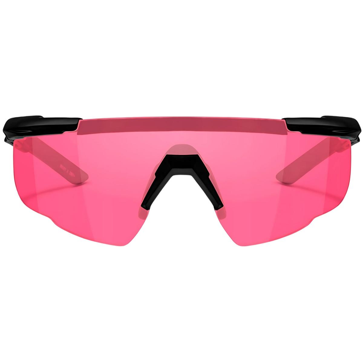 wileyx okulary ochronne saber advanced wizjer vermillion oprawki matte black