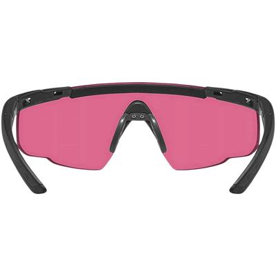 wileyx okulary ochronne saber advanced wizjer vermillion oprawki matte black