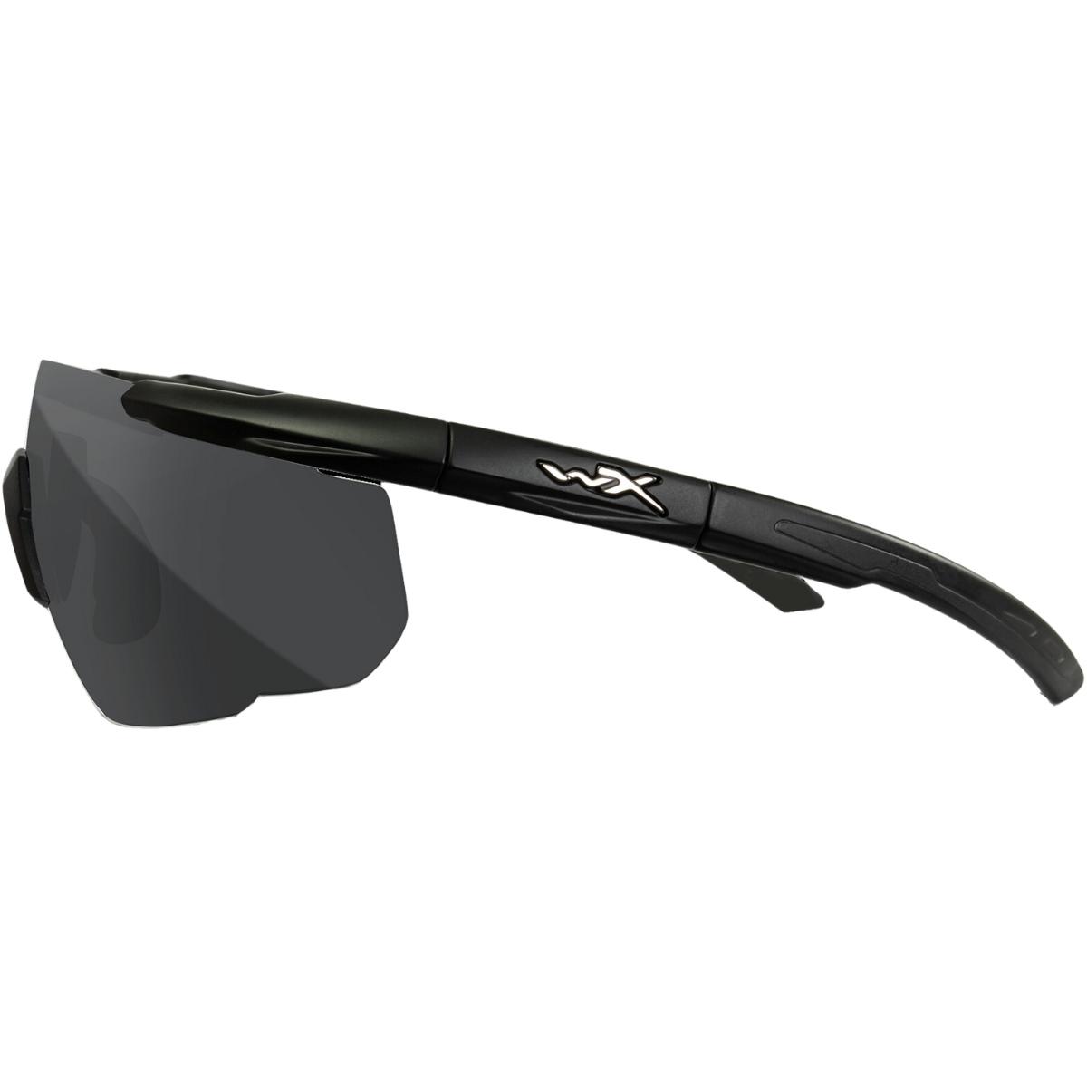 wileyx okulary ochronne saber advanced wizjery smoke clear light rust oprawki matte black