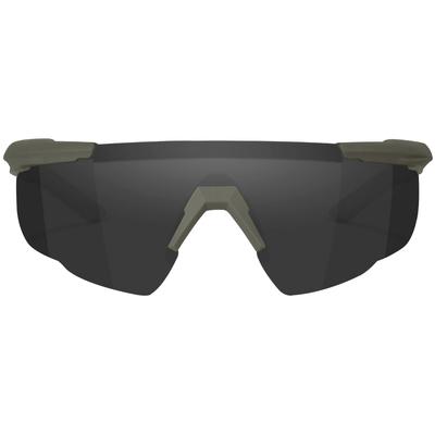 wileyx okulary ochronne saber advanced wizjery smoke clear light rust oprawki od green