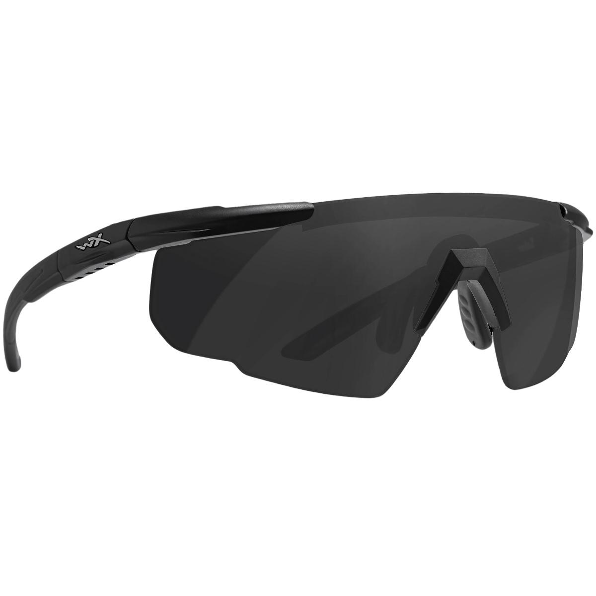 wileyx okulary ochronne saber advanced wizjery smoke vermillion light rust oprawki matte black