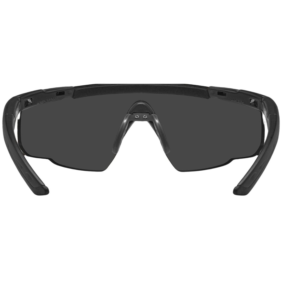 wileyx okulary ochronne saber advanced wizjery smoke vermillion light rust oprawki matte black
