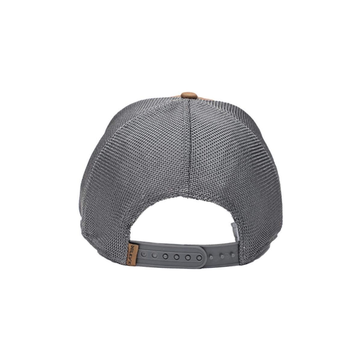 wileyx czapka z daszkiem wileyx wx trucker cap one size dark grey tan wx wiley x j931