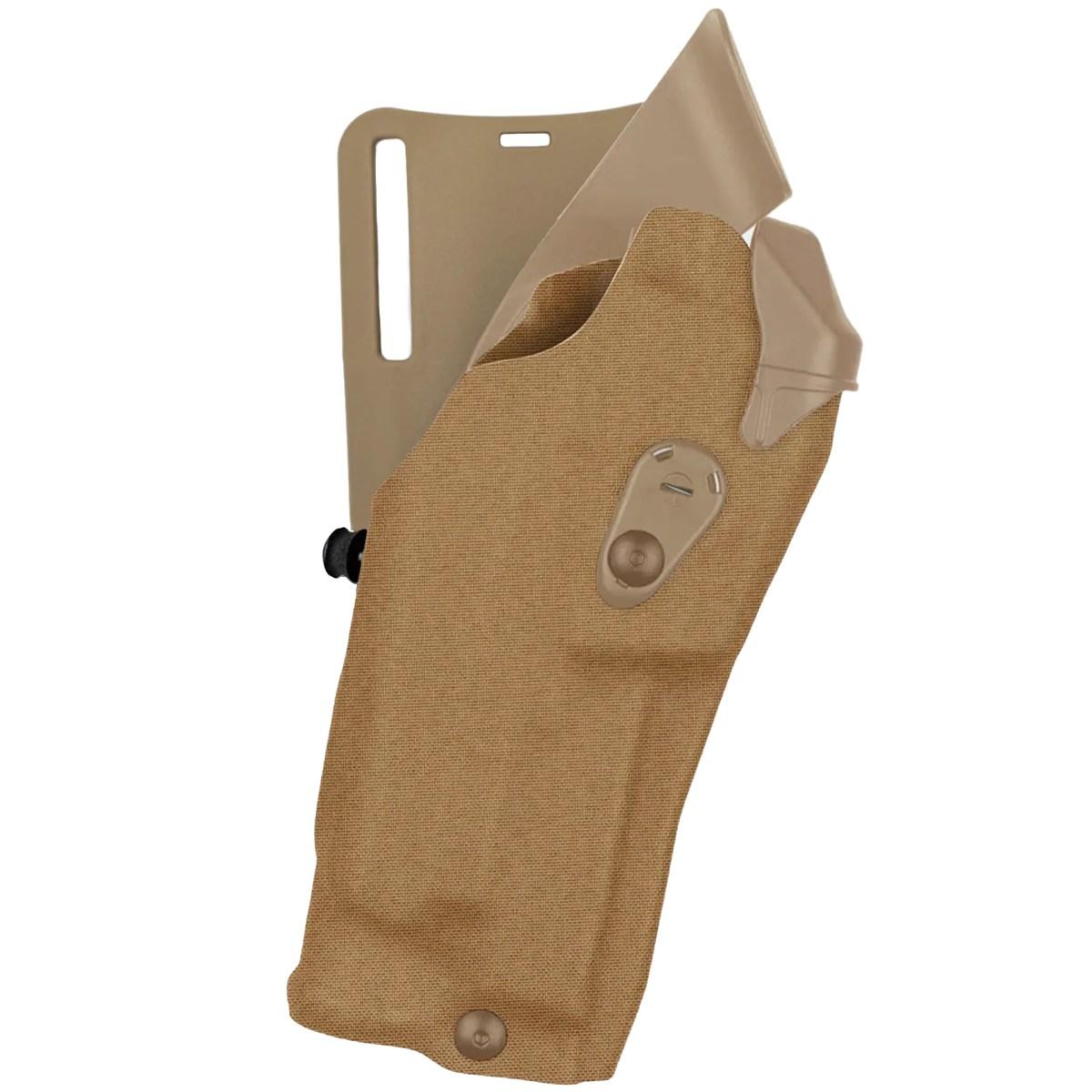 safariland kabura 6395rds low ride level 1 glock 34 35 mos coyote brown cordura prawa 6395rds 6832 741