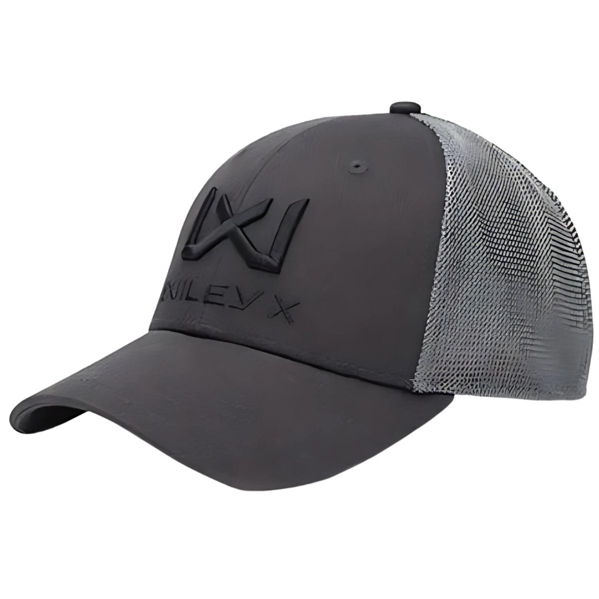 wileyx czapka z daszkiem wileyx wx trucker cap one size dark grey black wx wiley x j906