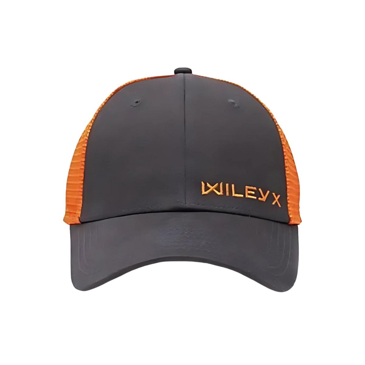 wileyx czapka z daszkiem wileyx wx trucker cap one size dark grey signal orange signal orange wiley x j914