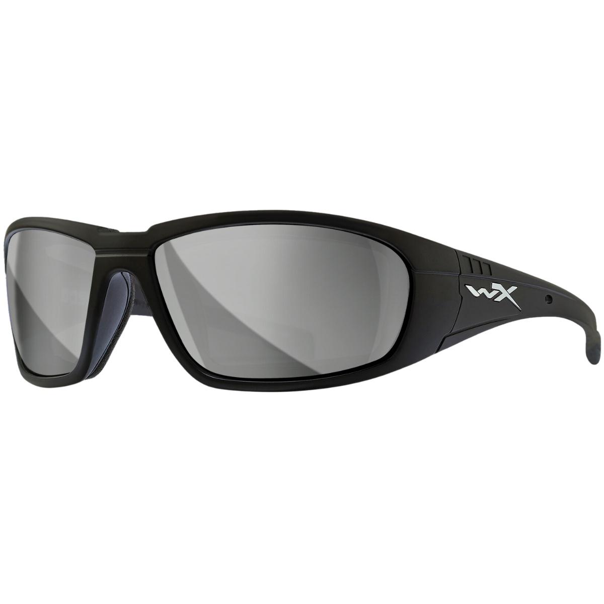 wileyx okulary wx boss wizjer silver flash oprawki matte black sku ccbos06
