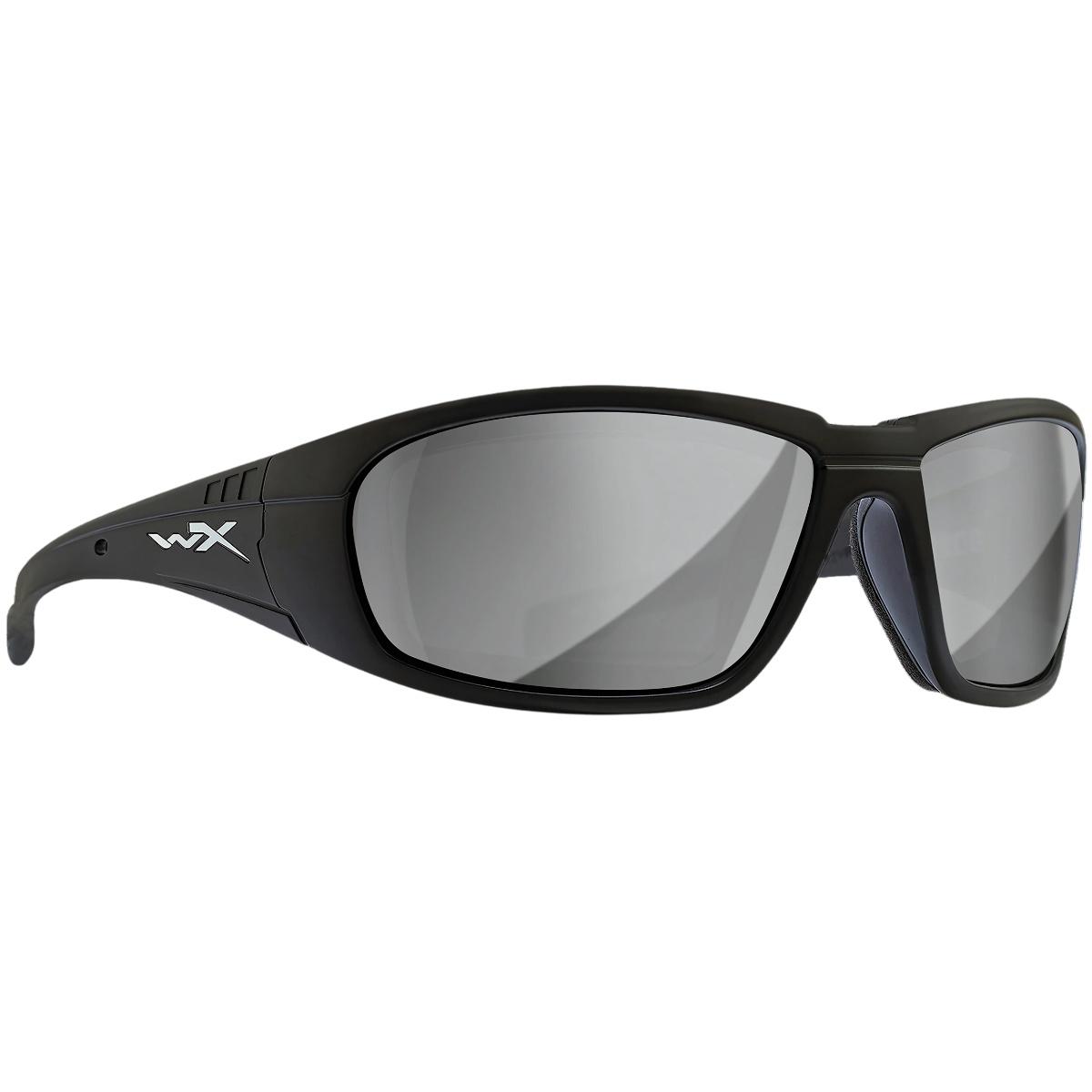 wileyx okulary wx boss wizjer silver flash oprawki matte black sku ccbos06