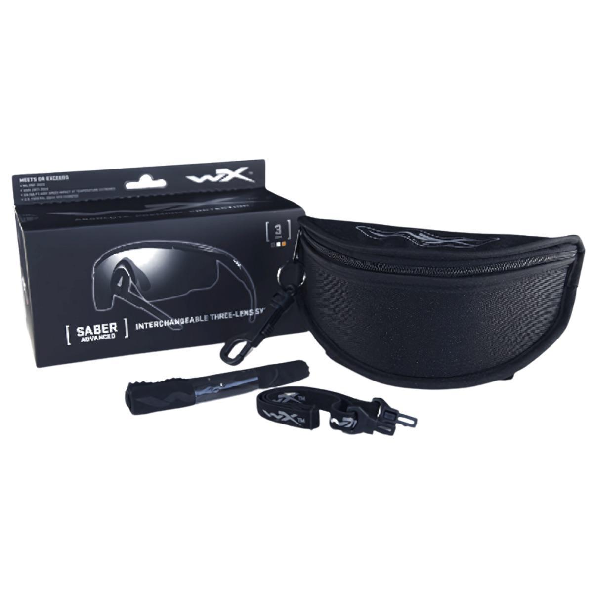 wileyx okulary ochronne wx vapor comm 2 5 wizjery smoke clear light rust oprawki matte black