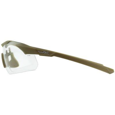 wileyx okulary ochronne wx vapor comm 2 5 wizjery smoke clear light rust oprawki matte tan