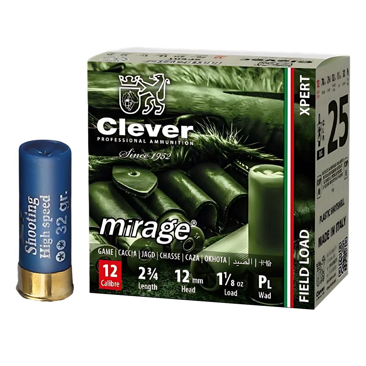 clever 12 70 mirage xpert game t2 32g 2