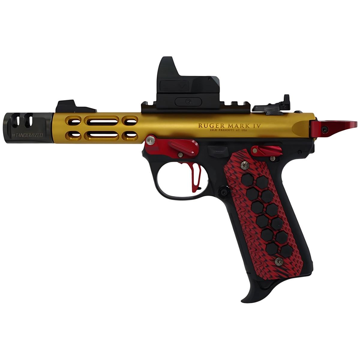 tandemkross powiekszony zwalniacz magazynka titan ruger mark iv 22 45 czarny tk26n0247blk1