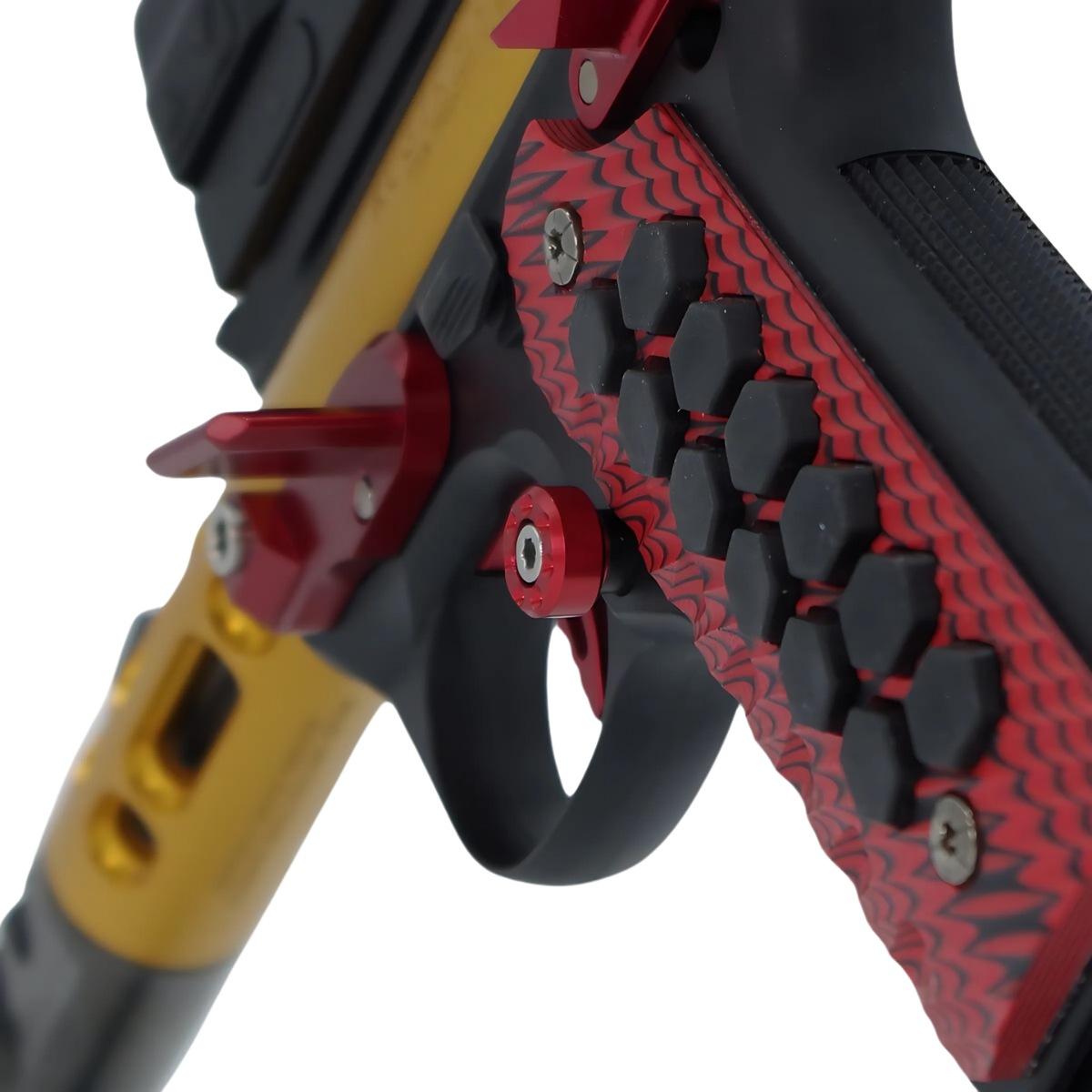 tandemkross powiekszony zwalniacz magazynka titan ruger mark iv 22 45 czerwony tk26n0247red1
